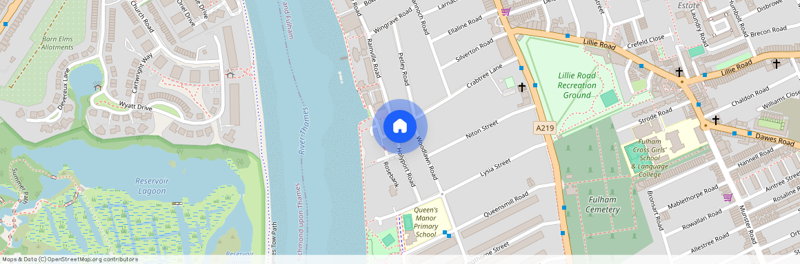 Palace Wharf, Rainville Road, London