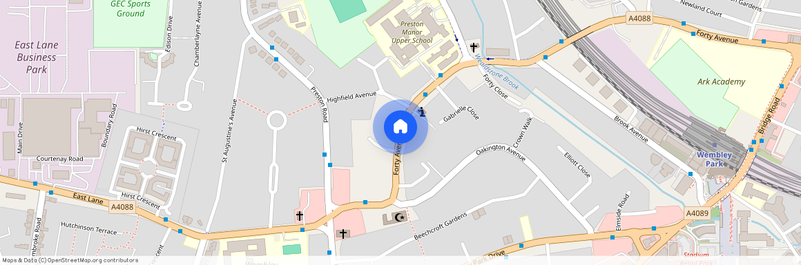 Forty Avenue, HA9, Wembley
