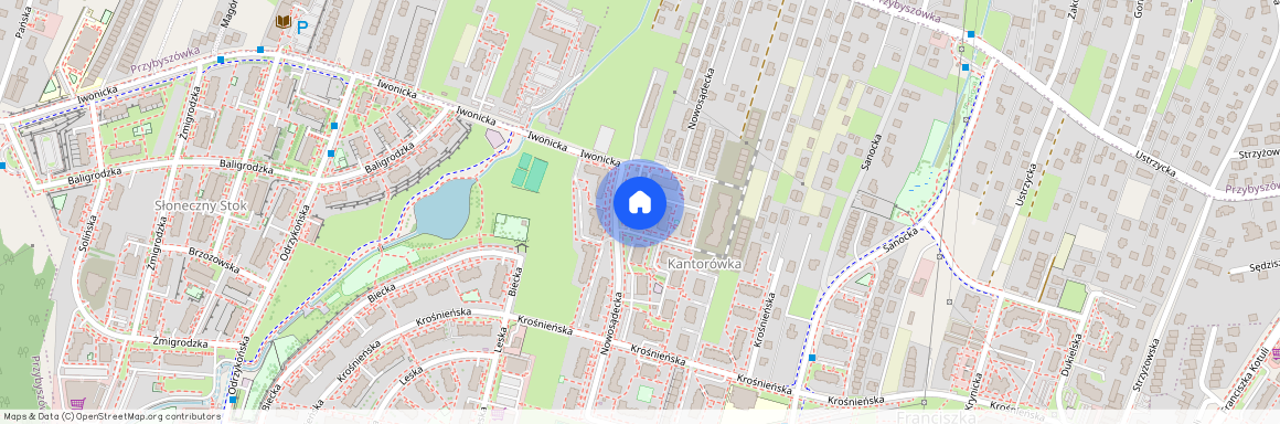 ul. Nowosądecka, Franciszka Kotuli, Rzeszów, podkarpackie