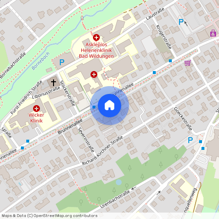 Brunnenallee 32-34, Whg 27, 1. OG, Bad Wildungen, 34537 Hessen - Bad Wildungen