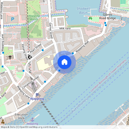 New Crane Place, Wapping, London, E1W