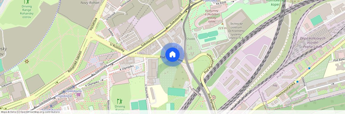 Pod plynojemem, Praha 8 - Libeň