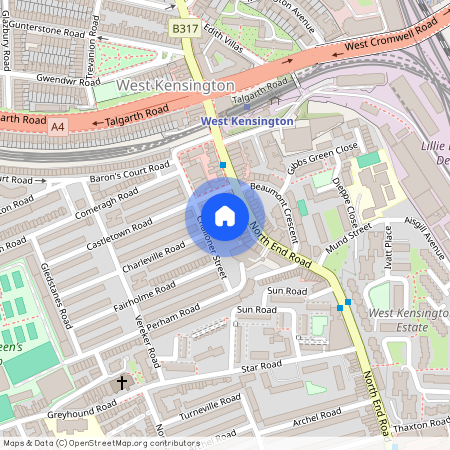 Charleville Road, Barons Court, London, W14