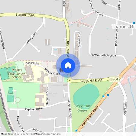 Thames Ditton, Thames Ditton, KT7