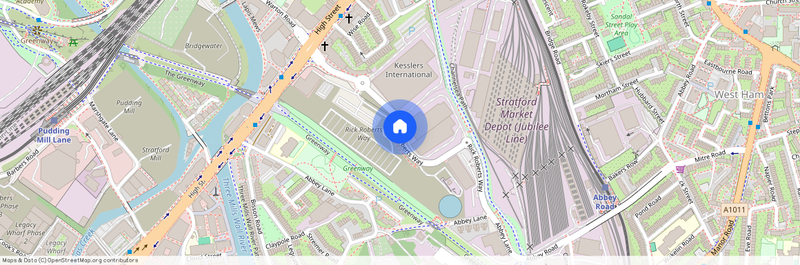 Rick Roberts Way, Stratford, London, Greater London, E15