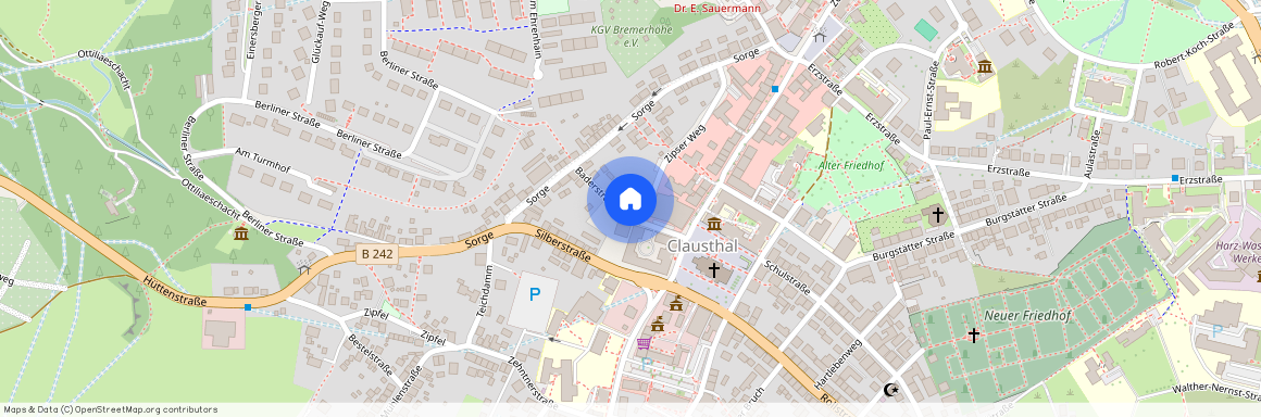 Baderstr. 6, 38678 Niedersachsen - Clausthal-Zellerfeld