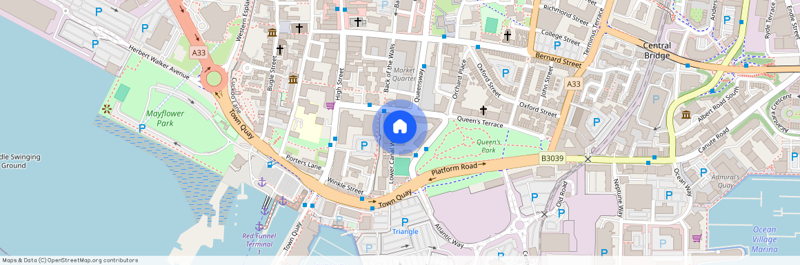 Lower Canal Walk, Southampton, SO14