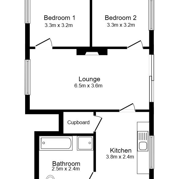 2 bedroom apartment to rent Gibb Lane, Catshill, Bromsgrove, Worcestershire, B61 - Photo 2
