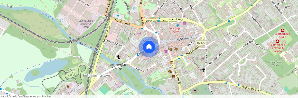 BRIDGE STREET, LEATHERHEAD, KT22