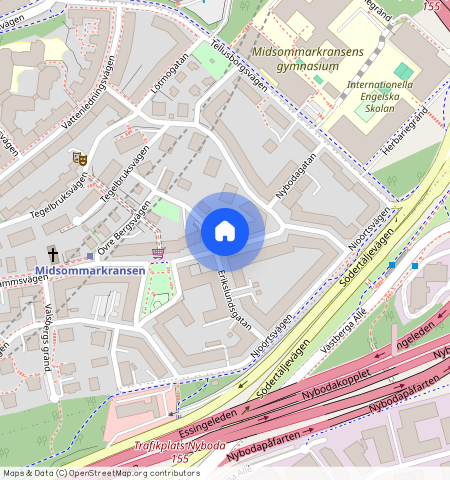 Svandammsvägen **, Midsommarkransen