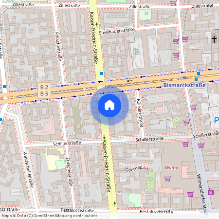 Kaiser Friedrich, Kaiser-Friedrich-Straße 72, Berlin