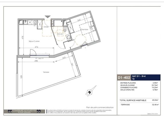 Location Appartement 2 pièces 45m² JUVIGNAC 34990 - Photo 1