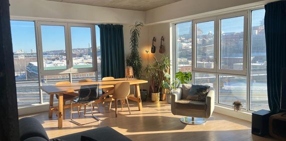 Superbe 4 1/2 au centre-ville de Québec chiens acceptés tout inclus cession de bail - Photo 2