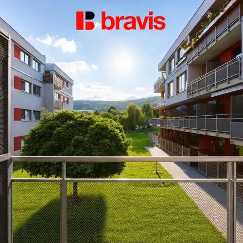 Pronájem bytu 2+kk v novostavbě, Brno - Ivanovice, ul. Jezerůvky, terasa - Фото 1