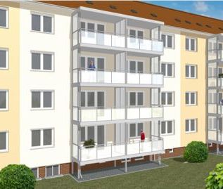 3-Zimmer-Wohnung mit guter Verkehrsanbindung an den ÖPNV - Foto 4