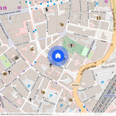 132 Charles Street, Leicester, Leicestershire, LE1 1LE