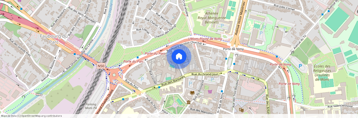 Rue Roland De Lassus, 18, 7000, Mons