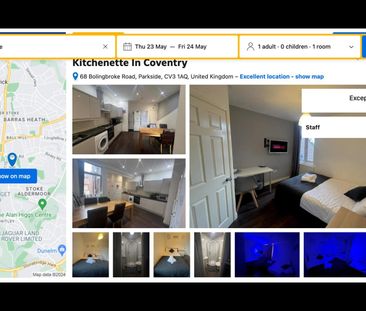 Room in a Shared House, Bolingbroke Road, CV3 - Photo 4