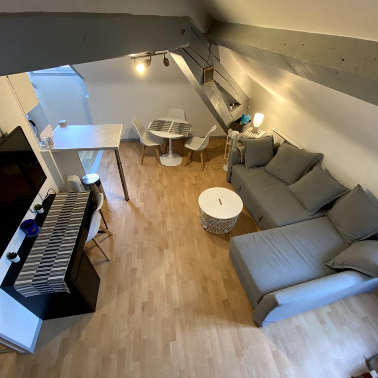 T1 bis meublé de 25 m2 en duplex - Photo 1