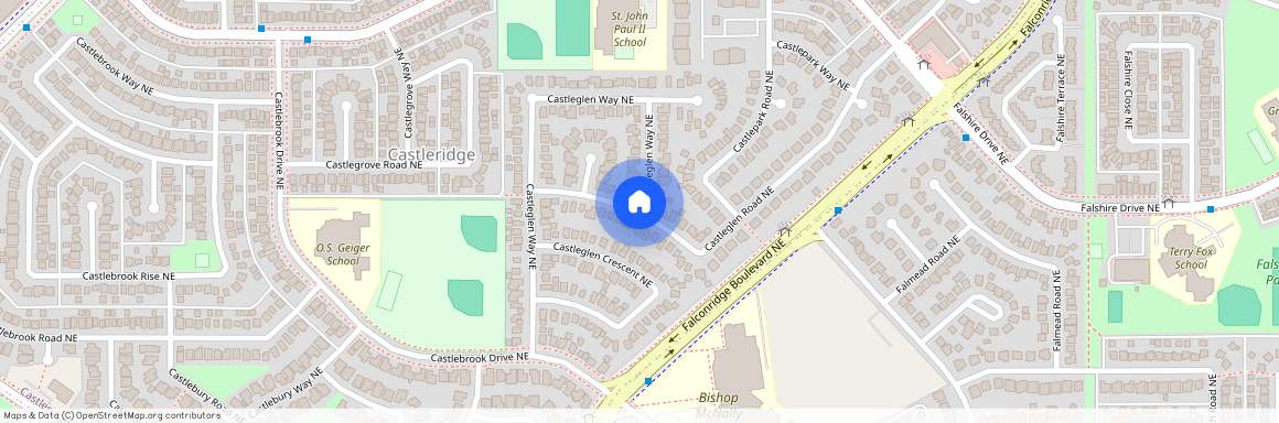 Castleglen Way NE, Calgary, Calgary, Calgary Metropolitan, T3J 1P6