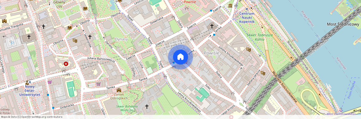 ul. Tamka, Powiśle, Śródmieście, Warszawa, mazowieckie