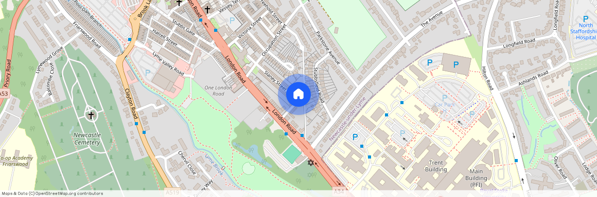 Duke Street, Newcastle-under-Lyme, ST5