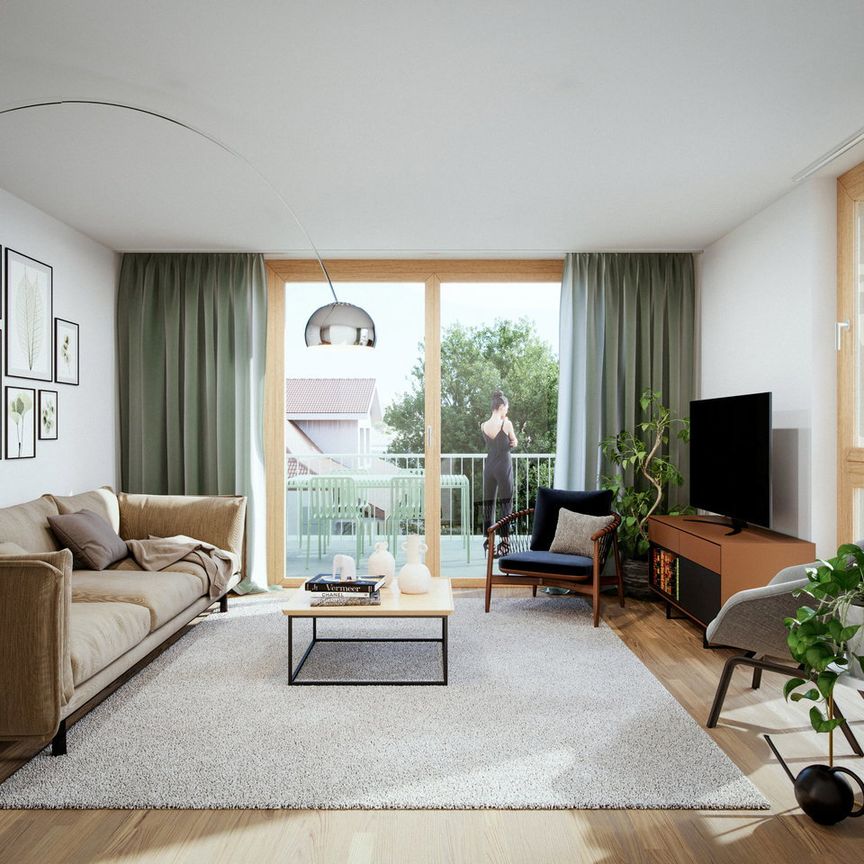 4.5 Zimmer, 89 m², 1. Stock - Foto 1