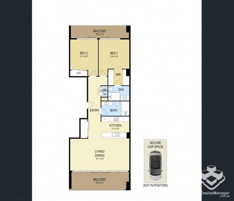 MODERN 2 BEDROOM APARTMENT - Photo 1