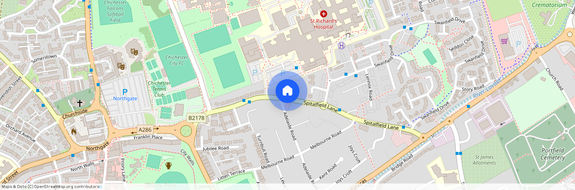 Room: 6, 53 Spitalfield Lane, PO19 6SG, Chichester, Chichester,