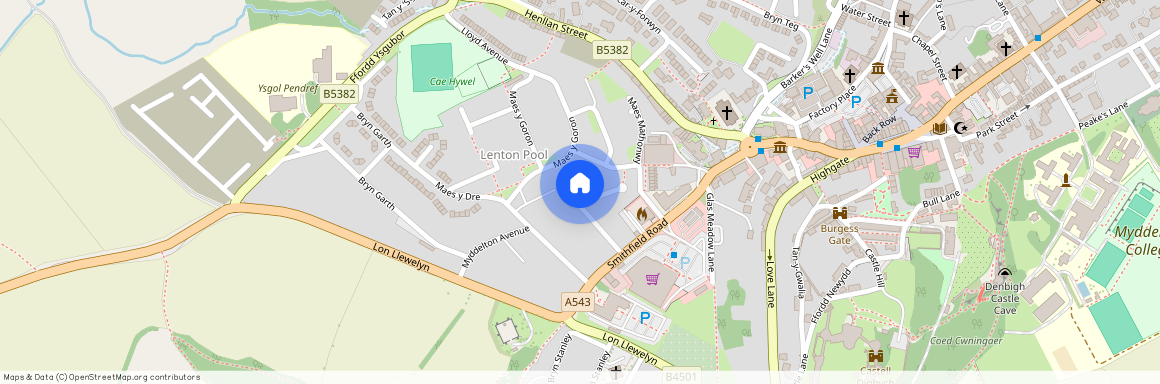 Denbigh, Denbighshire, LL16