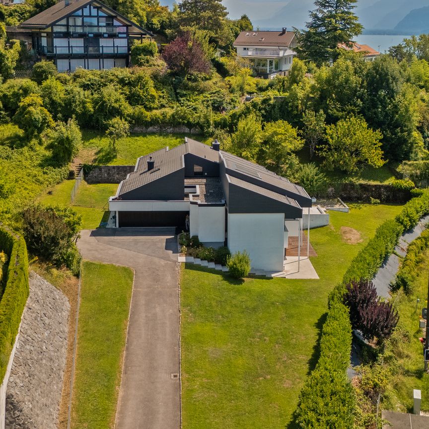 Unique ! Somptueuse propriété d’architecte dans un cadre résidentiel - Photo 1
