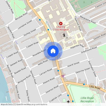 168-188 Fulham Palace Road, London