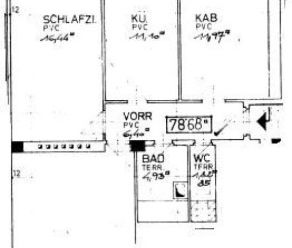 DREI ZIMMERWOHNUNG - UNBEFRISTETE MIETDAUER UND INKL HEIZKOSTEN - Foto 2