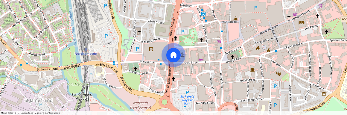 Gold Street, Town Centre, NN1