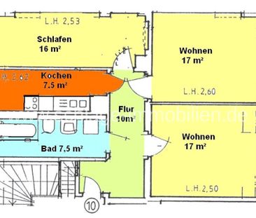 ***DRESDEN-TRACHENBERGE*** Sonnige 3-Zimmer-Wohnung mit EBK und Stellplatz. - Foto 1