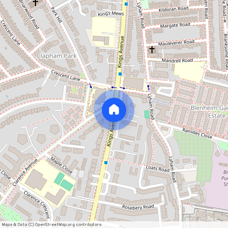 Queenswood Court Kings Avenue SW4, Clapham, SW4