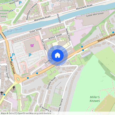 Flat B, 26 Trinity Street, Hawick, TD9 9NS