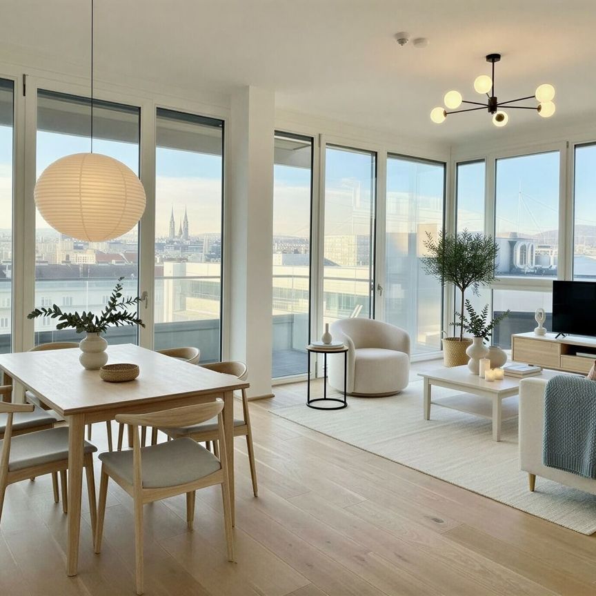 Deine 4-Zimmer-Traum-Wohnung mit hohem Wohnkomfort | 7. OG mit Lift | nahe U4 Friedensbrücke | viele Extras inklusive - Foto 1