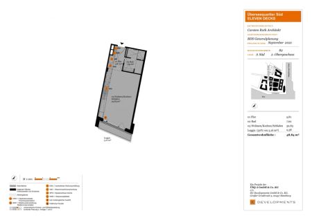 Perfekte City-Lage: Komfortables Studio im neuen ElevenDecks - Photo 5