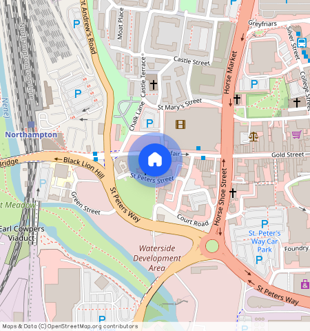 St. Peters Gardens, Marefair, Northampton, NN1 1SX