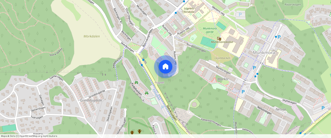 Rutens väg **, Lugnet