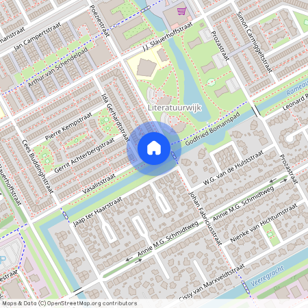 Literatuurwijk Midden-west, 1321 PA, Vasalisstraat, Almere