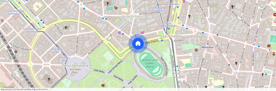 Viale Elvezia, Milan, Lombardy 20154