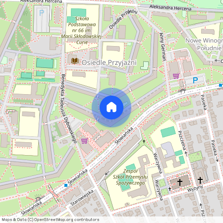 os. Przyjaźni, Winogrady, Stare Miasto, Poznań, wielkopolskie