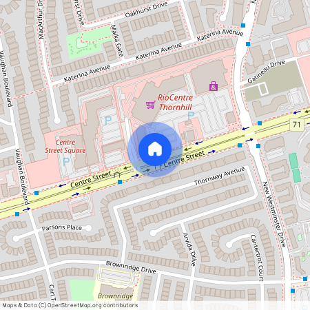 google map, Vaughan, Vaughan, York, L4J 3M8