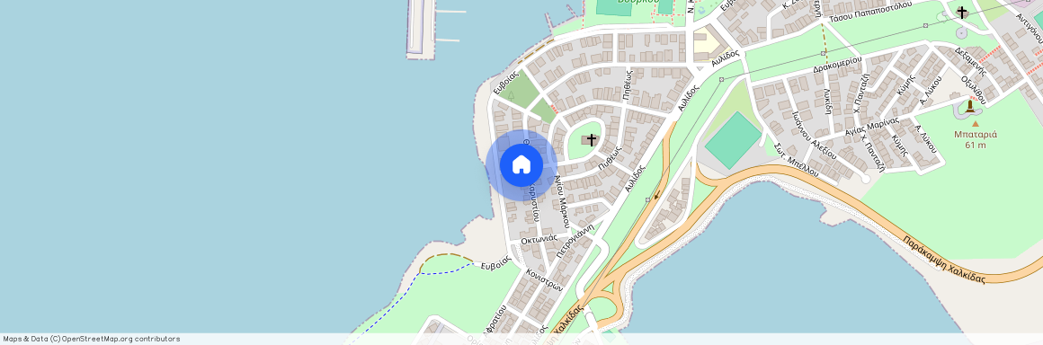 Πολιορκητού Δημητρίου, 6 341 33 Χαλκίδα, Αγία Μαρίνα (Χαλκίδα)