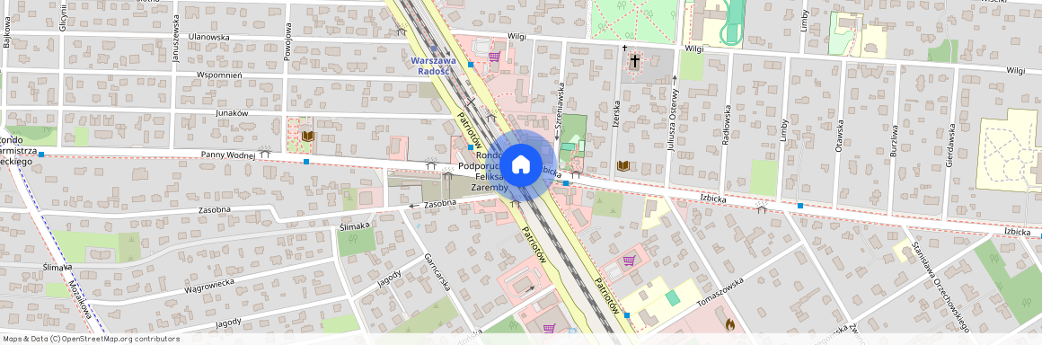 ul. Izbicka, Radość, Wawer, Warszawa, mazowieckie