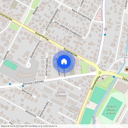 ul. Stefana Bieszka, Rumia, wejherowski, pomorskie