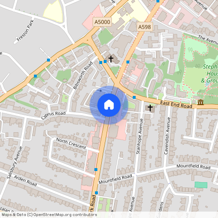 Regents Park Rd, Finchley, London N3 3HP
