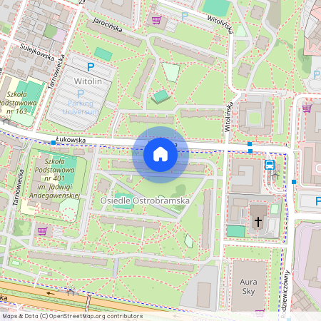 ul. Łukowska, Gocławek, Praga-Południe, Warszawa, mazowieckie